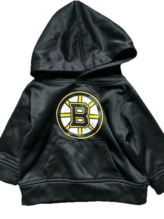 Other - Baby Boston Bruins Black Hoodie Sweatshirt Logo Size 12 Months
